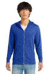 District DT565 Medal Full - Zip Hoodie | Wholesale Blank Fleece Deep Royal XS Zip Hoodies