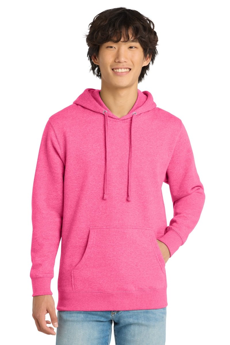 District DT6100 VIT Fleece Hoodie Wholesale | Joe’s USA Awareness Pink Heather XS Sweatshirts/Fleece