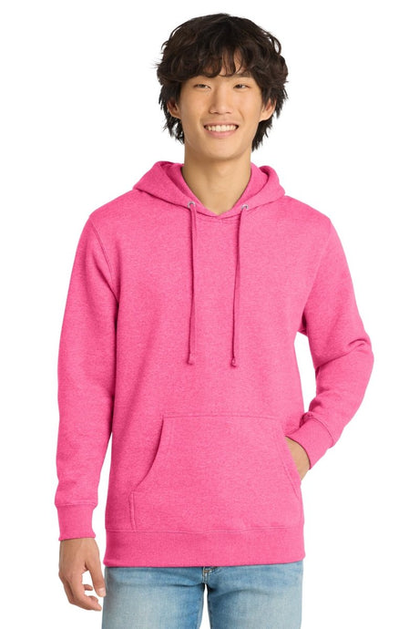 District DT6100 VIT Fleece Hoodie Wholesale | Joe’s USA Awareness Pink Heather XS Sweatshirts/Fleece