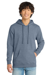 District DT6100 VIT Fleece Hoodie Wholesale | Joe’s USA Flint Blue Heather XS Sweatshirts/Fleece