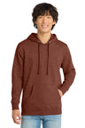 District DT6100 VIT Fleece Hoodie Wholesale | Joe’s USA Heathered Purple XS Sweatshirts/Fleece