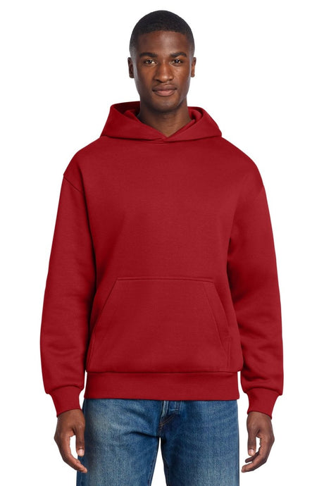 District DT6150 VIT Heavyweight Fleece Hoodie Classic Red XS Sweatshirts/Fleece