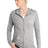 District DT665 Women's Medal Full - Zip Hoodie | Wholesale Blank Fleece Light Grey XS Zip Hoodies