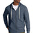 District DT8102 Re - Fleece Full - Zip Hoodie Heathered Navy XS Zip Hoodies