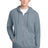District ® Featherweight French Terry ™ Full - Zip Hoodie DT573 - District DT573 Flint Blue Heather XS Zip Hoodies