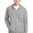 District ® Featherweight French Terry ™ Full - Zip Hoodie DT573 - District DT573 Light Heather Grey XS Zip Hoodies