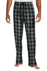 District Flannel Plaid Pant. DT1800 - District DT1800 Grey/ Black Buffalo Check XS Flannel Pants