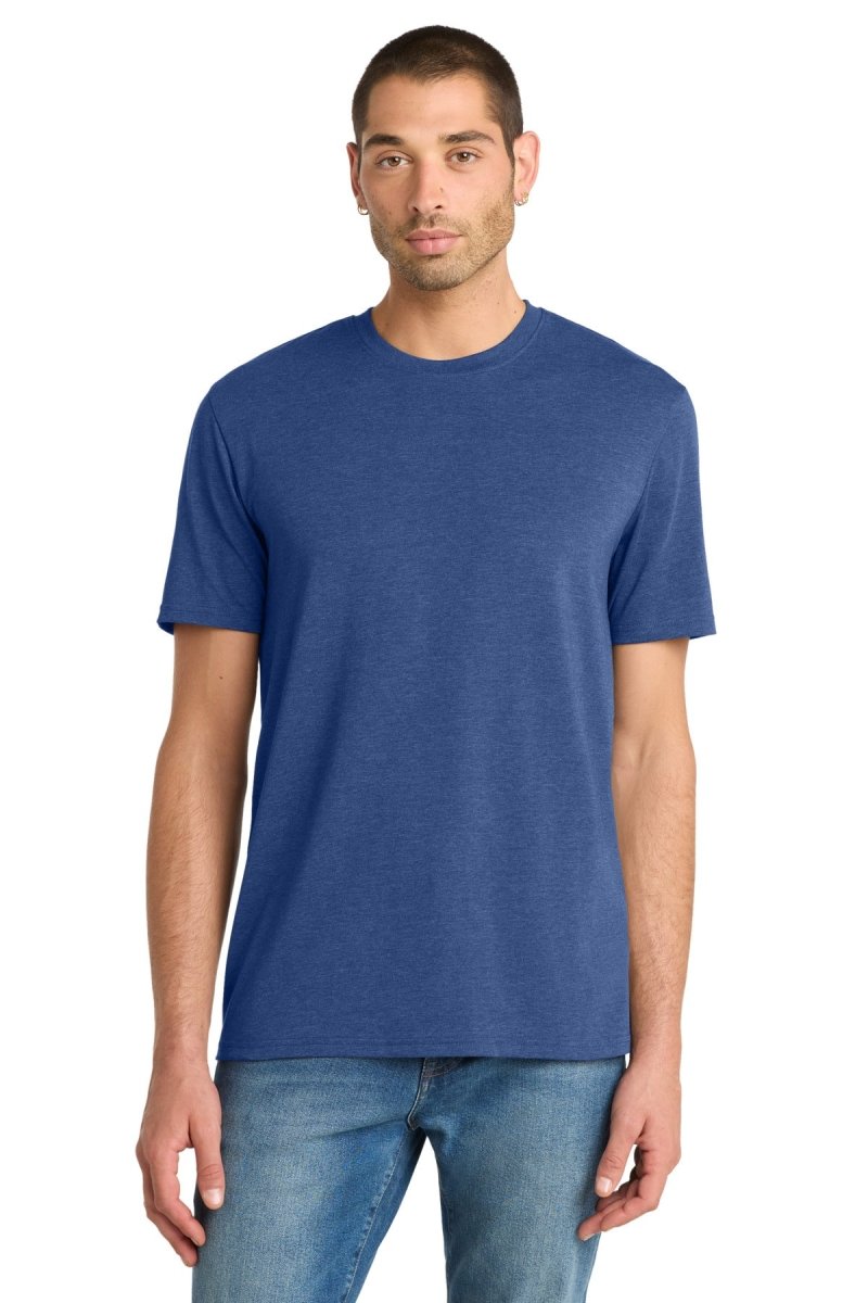 District ® Flex Tee DT7500 - District DT7500 Heathered Deep Royal XS Short Sleeve T-Shirts