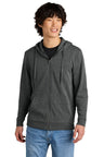 District ® Perfect Tri ® Fleece Full - Zip Hoodie DT1302 - District DT1302 Heathered Charcoal XS Full - Zip Hoodies