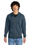 District ® Perfect Tri ® Fleece Full - Zip Hoodie DT1302 - District DT1302 Navy Frost XS Full - Zip Hoodies