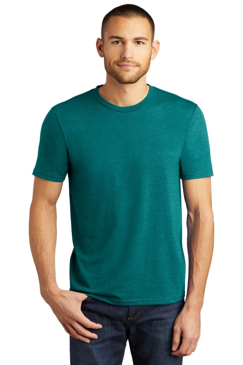 District ® Perfect Tri ® Tee. DM130 - District DM130 Heathered Teal XS Short Sleeve T-Shirts