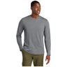 District® Perfect Weight® CVC Long Sleeve Tee - DT185 Graphite Heather XS Long Sleeve T-Shirts