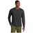District® Perfect Weight® CVC Long Sleeve Tee - DT185 Jet Black Heather XS Long Sleeve T-Shirts