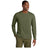 District® Perfect Weight® CVC Long Sleeve Tee - DT185 Military Green Heather XS Long Sleeve T-Shirts