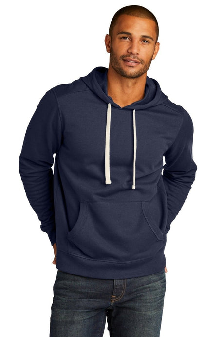 District ® Re - Fleece ™ Hoodie DT8100 - District DT8100 True Navy XS Hoodies