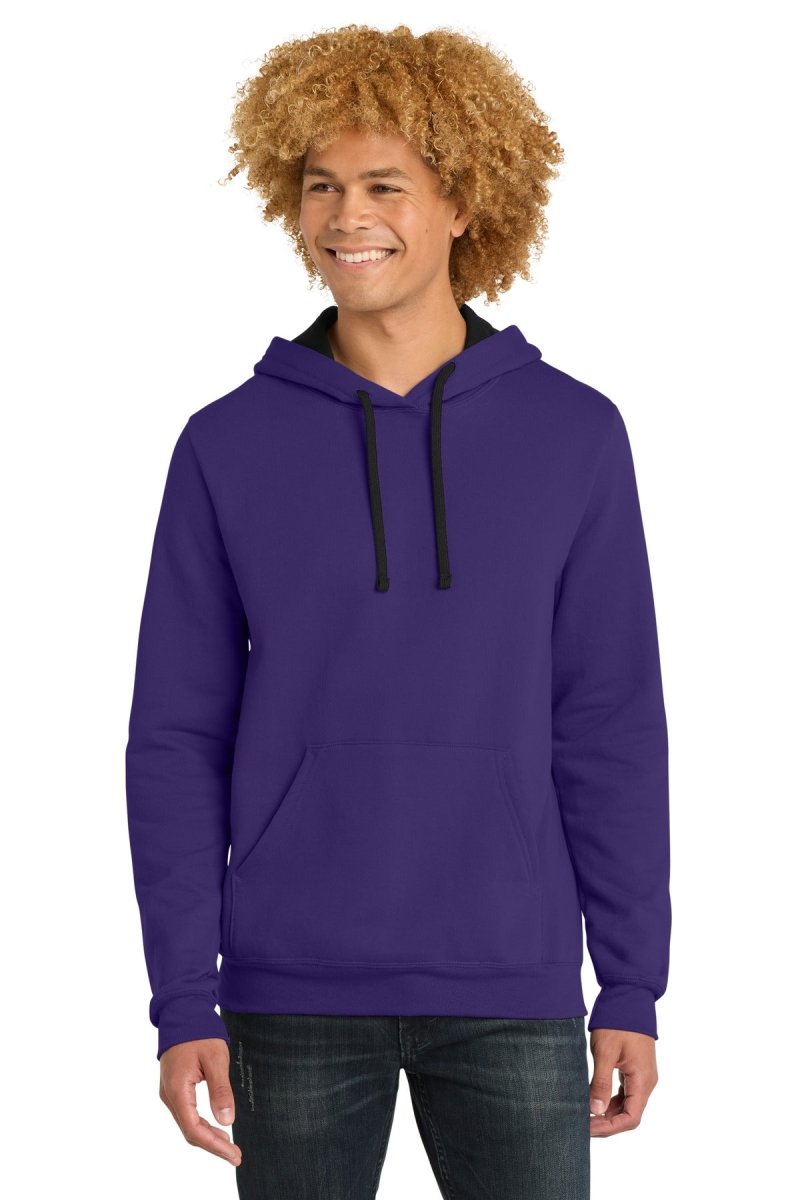 District ® The Concert Fleece ® Hoodie. DT810 - District DT810 Purple XS Hoodies