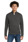 District ® V.I.T. ™ Fleece 1/4 - Zip DT6106 - District DT6106 Charcoal XS Sweatshirts/Fleece
