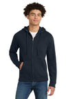 District ® V.I.T. ™ Fleece Full - Zip Hoodie DT6102 - District DT6102 New Navy XS Zip Hoodies