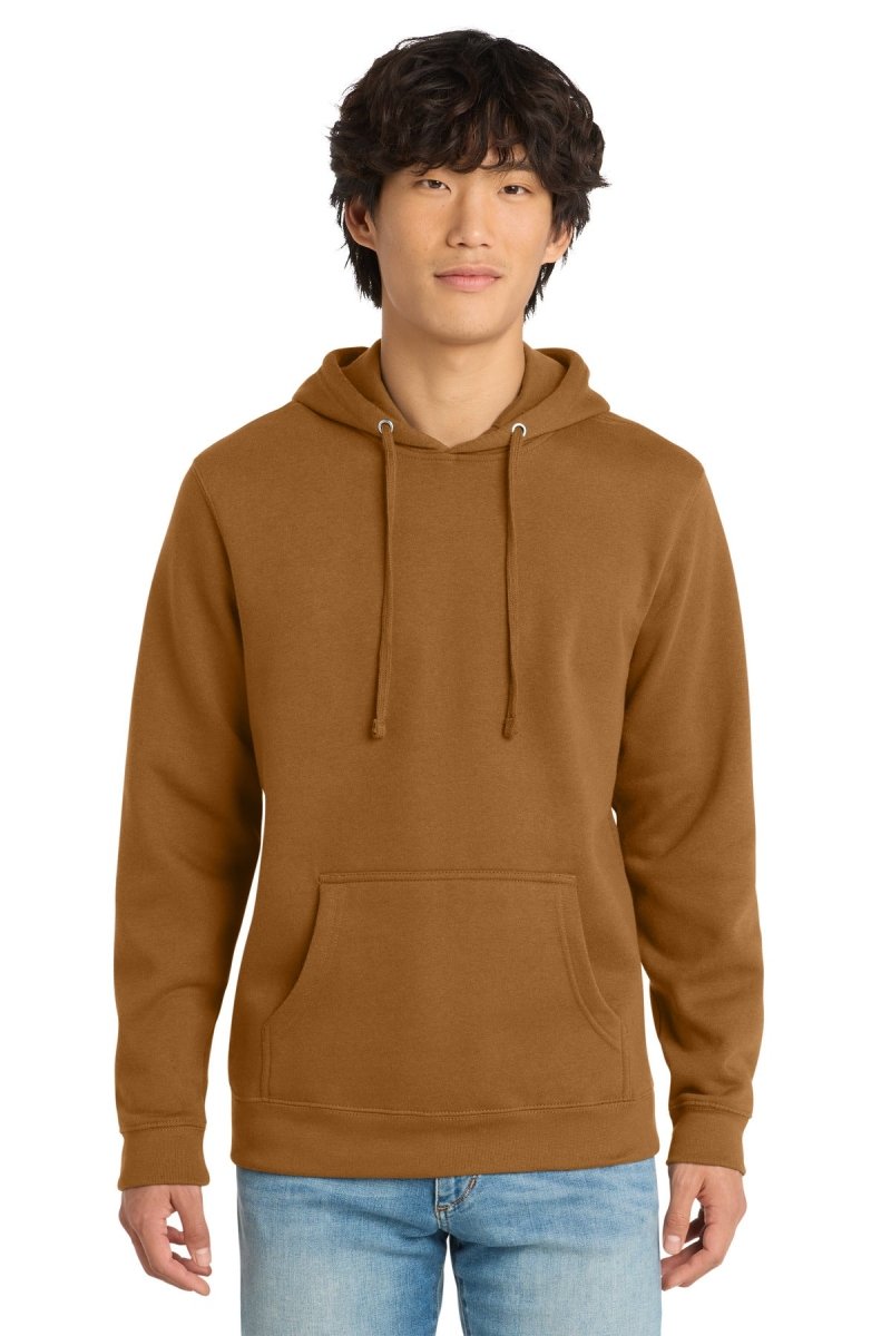 District ® V.I.T. ™ Fleece Hoodie DT6100 - District DT6100 Duck Brown XS Sweatshirts/Fleece
