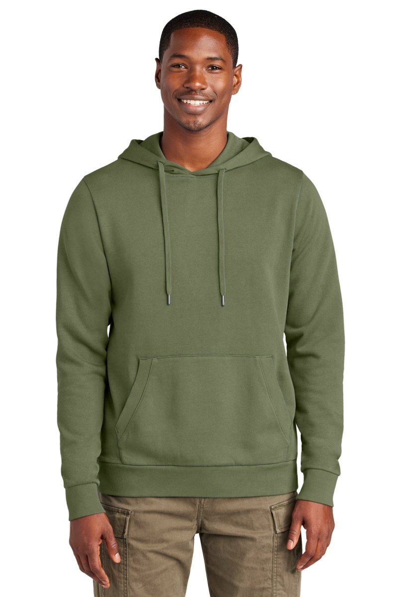 District Wash ™ Fleece Hoodie DT2200 - District DT2200 Olive Drab Green XS Hoodies