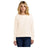 District® Women’s Featherweight French Terry™ Long Sleeve Crewneck DT672 Gardenia XS Crewneck Sweatshirts