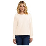 District® Women’s Featherweight French Terry™ Long Sleeve Crewneck DT672 Gardenia XS Crewneck Sweatshirts