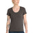 District ® Women's Flex Scoop Neck Tee DT7501 - District DT7501 Heathered Charcoal XS Women's Scoop Neck T-Shirts