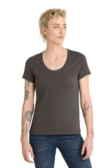 District ® Women's Flex Scoop Neck Tee DT7501 - District DT7501 Heathered Charcoal XS Women's Scoop Neck T-Shirts