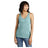 District® Women’s Perfect Blend® CVC V - Neck Tank DT154 Heathered Eucalyptus Blue XS Women's