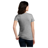 District® Women’s Perfect Blend® CVC V - Neck Tee DM1190L Charcoal X - Small Short Sleeve T-Shirts