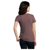 District® Women’s Perfect Blend® CVC V - Neck Tee DM1190L Charcoal X - Small Short Sleeve T-Shirts