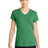 District ® Women's Perfect Blend ® CVC V - Neck Tee. DM1190L - District DM1190L Heathered Kelly Green XS Short Sleeve T-Shirts