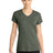 District ® Women's Perfect Blend ® CVC V - Neck Tee. DM1190L - District DM1190L Heathered Olive XS Short Sleeve T-Shirts