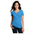 District® Women’s Perfect Blend® CVC V - Neck Tee DM1190L - Heathered Bright Turquoise Heathered Bright Turquoise X - Small Short Sleeve T-Shirts