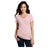 District® Women’s Perfect Blend® CVC V - Neck Tee DM1190L - Heathered Lavender Heathered Lavender X - Small Short Sleeve T-Shirts