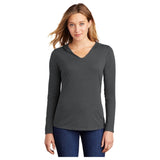 District ® Women’s Perfect Tri ® Long Sleeve Hoodie DM139L Charcoal XS Women's Hoodies