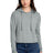 District ® Women's Perfect Tri ® Midi Long Sleeve Hoodie DT1390L - District DT1390L Grey Frost XS Women's Hoodies