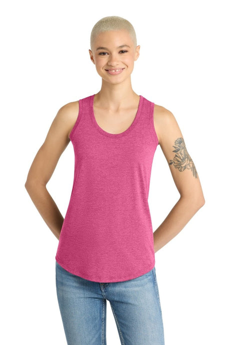 District ® Women's Perfect Tri ® Racerback Tank. DM138L - District DM138L Fuchsia Frost XS T-Shirts
