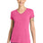 District ® Women's Perfect Tri ® V - Neck Tee. DM1350L - District DM1350L Fuchsia Frost XS Short Sleeve T-Shirts