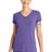District ® Women's Perfect Tri ® V - Neck Tee. DM1350L - District DM1350L Purple Frost XS Short Sleeve T-Shirts