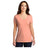 District® Women’s Perfect Tri® V - Neck Tee DM1350L - Heathered Dusty Peach Heathered Dusty Peach X - Small Short Sleeve T-Shirts