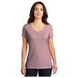 District® Women’s Perfect Tri® V - Neck Tee DM1350L - Heathered Lavender Heathered Lavender X - Small Short Sleeve T-Shirts
