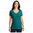 District® Women’s Perfect Tri® V - Neck Tee DM1350L - Heathered Teal Heathered Teal X - Small Short Sleeve T-Shirts