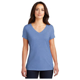 District® Women’s Perfect Tri® V - Neck Tee DM1350L - Maritime Frost Maritime Frost X - Small Short Sleeve T-Shirts