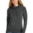 District ® Women's Perfect Weight ® Fleece Drop Shoulder Full - Zip Hoodie DT1104 - District DT1104 Charcoal XS Zip Hoodies
