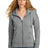 District ® Women's Perfect Weight ® Fleece Drop Shoulder Full - Zip Hoodie DT1104 - District DT1104 Heathered Steel XS Zip Hoodies