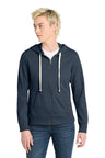District ® Women's Re - Fleece ™ Full - Zip Hoodie DT8103 - District DT8103 Heathered Navy XS Women's Zip Hoodies