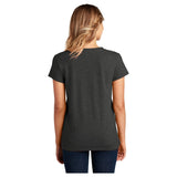 District ® Women’s Re - Tee® V - Neck DT8001 Charcoal Heather XS Women's V - Neck T-Shirts