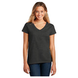 District ® Women’s Re - Tee® V - Neck DT8001 Charcoal Heather XS Women's V - Neck T-Shirts
