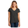 District ® Women’s Re - Tee® V - Neck DT8001 Charcoal Heather XS Women's V - Neck T-Shirts